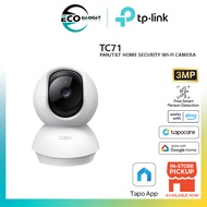 TP-Link Tapo TC71 Pan/Tilt Home Security Wi-Fi Camera 2K 360º Motion Detection and Notifications Nig