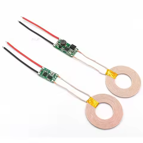 5V 1A/2A Wireless Power Supply Module Wireless Charger Module Transmitter Receiver Terminal Circuit 