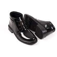 TNI Polri Security Service PDH Shoes with Fake Straps and Buttons PDH SERVICE SHOES