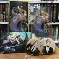 Sefikura Sephiroth x Cloud FFVII Final Fantasy 7 Shikishi Standee Artprint Badges