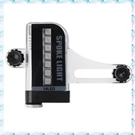 [R Q M U] 14 RGB LED Bike Wheel Spoke Light Bicycle Warning Lights Bike Tyre Light