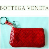 BV 編織 零錢包 手拿包 鑰匙包 BOTTEGA VENETA 零錢包 多功能 9成新真品$589 1元起標 有LV