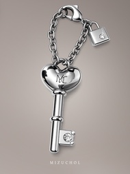 Mizuchol พวงกุญแจ Lock & Key Keychain