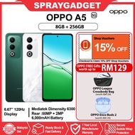 [PROMO] OPPO A5 5G/ A5 4G (8GB RAM + 256GB ROM) 45W SuperVOOC l IP65 Water & Dust Resistance