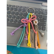 GANTUNGAN Bag charm / macrame keychain / bag macrame / rope bag hanger / rope keychain