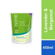 bio-home Dishwashing Liquid Refill Lavender & Bergamot 450ml