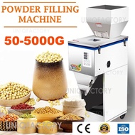 NEW 5000g Large Automatic Powder Filling Machine 5KG Coffee Tea Flour Rice Pet Food Nuts Auto Weight