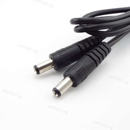 1m DC male to male to female 20awg 22awg Extension Cord Wire Power supply connector Cable For Camera