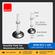 DBASIX - KF60 M12x120 Knuckle Feet - 1 Pc