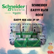 SCHNEIDER EASY9 (RCCB) / (ELCB) 40A / 63A [2P / 4P]