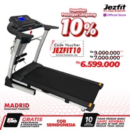 Jezfit Alat Fitness Treadmill Elektrik Alat olahraga lari Madrid