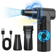Mini Turbo Fan,180000RPM Cordless Electric Duster Keyboard PC Cleaning Jet Dry Air Blower for Home a