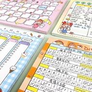 Weekly Planner Daily Planner Schedule Planning Self-discipline Table Schedule Table Learning Clock M