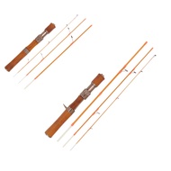 Ultralight Fishing Rod Carbon Fiber Lure Pole Bait 1.5-9G Line Wood Handle Fast Trout Fishing Rods