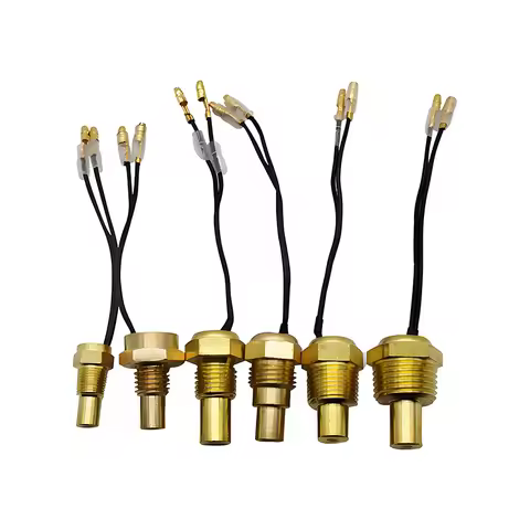 Universal Water Temperature Sensor Car Temperature Sensor Water Temperature Gauge 12V/24V 10MM 12MM 