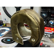 Turbo Rear Centrifugal Cover PRO RACE Titanium blanket T3 T4 Greddy f55 Tebo Exhaust Pipe Heat Insul