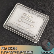 QX NH34 Hands NH34 GMT Hands NH34 Watch Hand Parts BGW9 Blue Luminous Suitable For NH34 Movement Wat