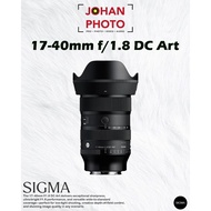 SIGMA 17-40MM F.18 ART LENS DC