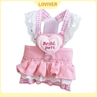 Dog Dress Cat Princess Costume Summer Apparel Funny Photo Props with D Rings