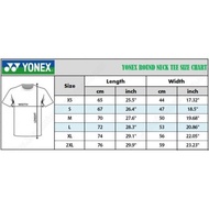 Best Seller Yonex Shirt 2463 Indomas23 - White