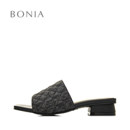 Bonia Black Gerda Open Toed Sandals