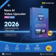 Nero AI Video Upscaler PRO 365 (Original License 1Year) 2026 |  Limited Stock (Windows Only)