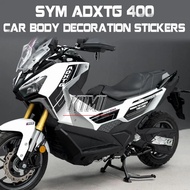 For SYM ADXTG 400 Motorcycle Body Decorative Stickers Waterproof Protective Stickers Decorative Stic