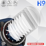 3Pcs 47/51mm 9H Hardness Tempered Films for Garmin Quatix 8 Bubble-Free Anti Glare Scratch Resistant