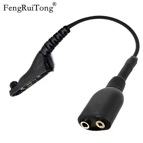 For Motorola xirp8268 APX6000 MTP850S Talkie-Walkie Adapter Cable to K 2 Pin for BAOFENG UV5R 888s H