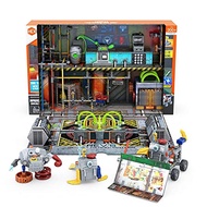 JUNKBOTS Small Factory Habitat Rev’s Secret Headquarters, Surprise Toy Playset, Build and LOL with B