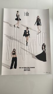 I-DLE Syncopation 演唱會 泰國場Postet