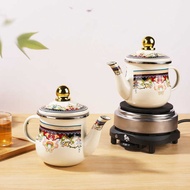 Hand Brew Teapot Mini Small Enamel Teapot Kettle Hand Brew Pot Coffee Teapot 6ml Teapot