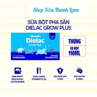 (HSD T1-2026) (Mẫu Mới Có Thẻ Tích Điểm) Thùng 48 Hộp Sữa Bột Pha Sẵn Vinamilk Dielac Grow Plus 110m