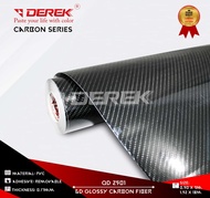 Sticker Carbon 6D Derek (rol)