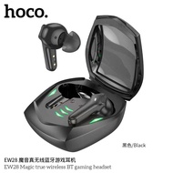 Hoco  EW28  Magic true wireless BT Gaming Headset  หูฟังบลูทูธ หูฟังไร้สาย หูฟังรุ่นไหม่ล่าสุด ของแท้100%