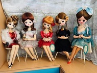 《1960年至1970年代 日本昭和年代 宇山娃娃，人手製作古董日本時裝娃娃 @$980》