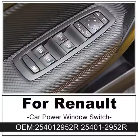 For Renault Kadjar 2019 2020 Megane IV 2018 Power Window Control Switch Left Hand Lifter Regulator B