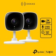 TP-Link Tapo C110 / TC60 Home Security Wi-Fi Camera | Baby Crying Detection | 2K/3MP or 1080p Full H