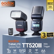 Godox Flash TT520III พร้อม Trigger Manual (ใส่ Sony ได้บางรุ่น ) - รับประกันศูนย์ Godox Thailand 3ป