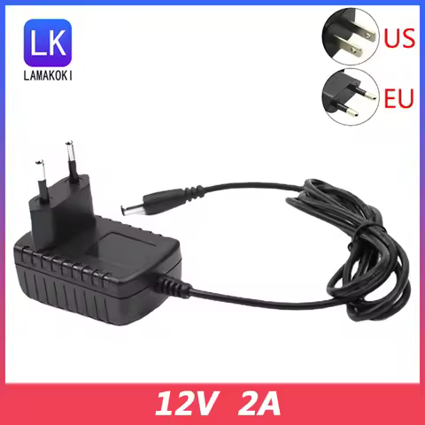 12V 2A 2000Ma Power Adapter Small Head Monitoring Power Supply DC3.5 *1.35mm Charger Regulated Power