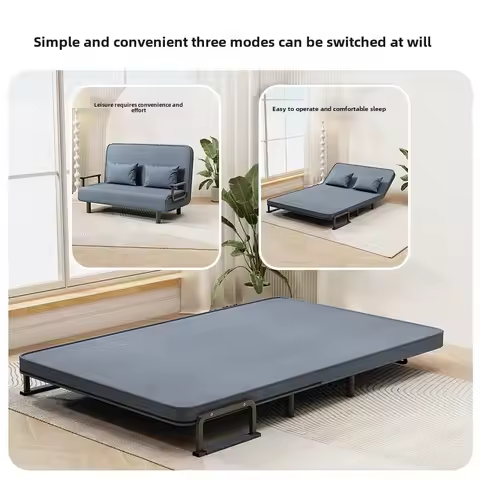 Small Apartment Sofa Bed Multifunctional Lunch Bed Nap Bed Escort Bed Living Room Office Sofa Chair 