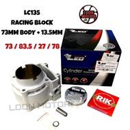 LC135 RACING BLOCK 73MM BODY +13.5MM - LEO THAILAND