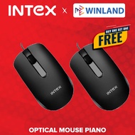 NEW! [3701]BUY 1 TAKE 1! INTEX by Winland Computer Optical Mouse Piano IT-OP09