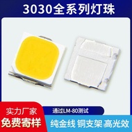 Cip LED San'an Double Crystal 3030 1W 3V Kecekapan Tinggi 3030 Cahaya Putih Kecerahan Tinggi Cip LED