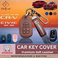 LEATHER Honda CRV Key Cover 2024 2025 Civic Fe Key Cover Facelift 2025 Car Key Case Crv Accessories