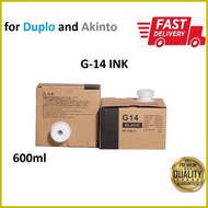 ▩ ☪ ✴ G14 G-14 G 14 ink for Duplo and Akinto duplicator machine