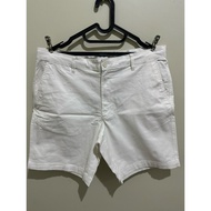 HnM White Short Pants Hnm Shorts H&M White Short Pants