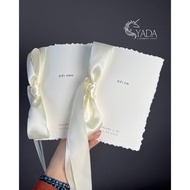 Vows book - Wedding promise card - Model 46