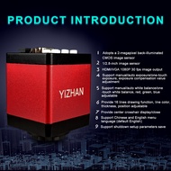 YIZHAN กล้องจุลทรรศน์1080P ไมโครสโคป VGA HDMI สำหรับ150X 130X ซ่อมโทรศัพท์มือถือกล้องจุลทรรศน์เลนส์ก
