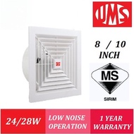 [ UMS ] Ceiling Type Exhaust Fan | 8” / 10” | Ventilating Fan | Kipas Ekzos Siling